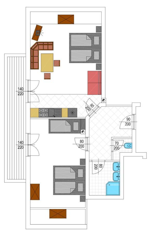 Apartament Haus Plattenkar Obertauern Zewnętrze zdjęcie